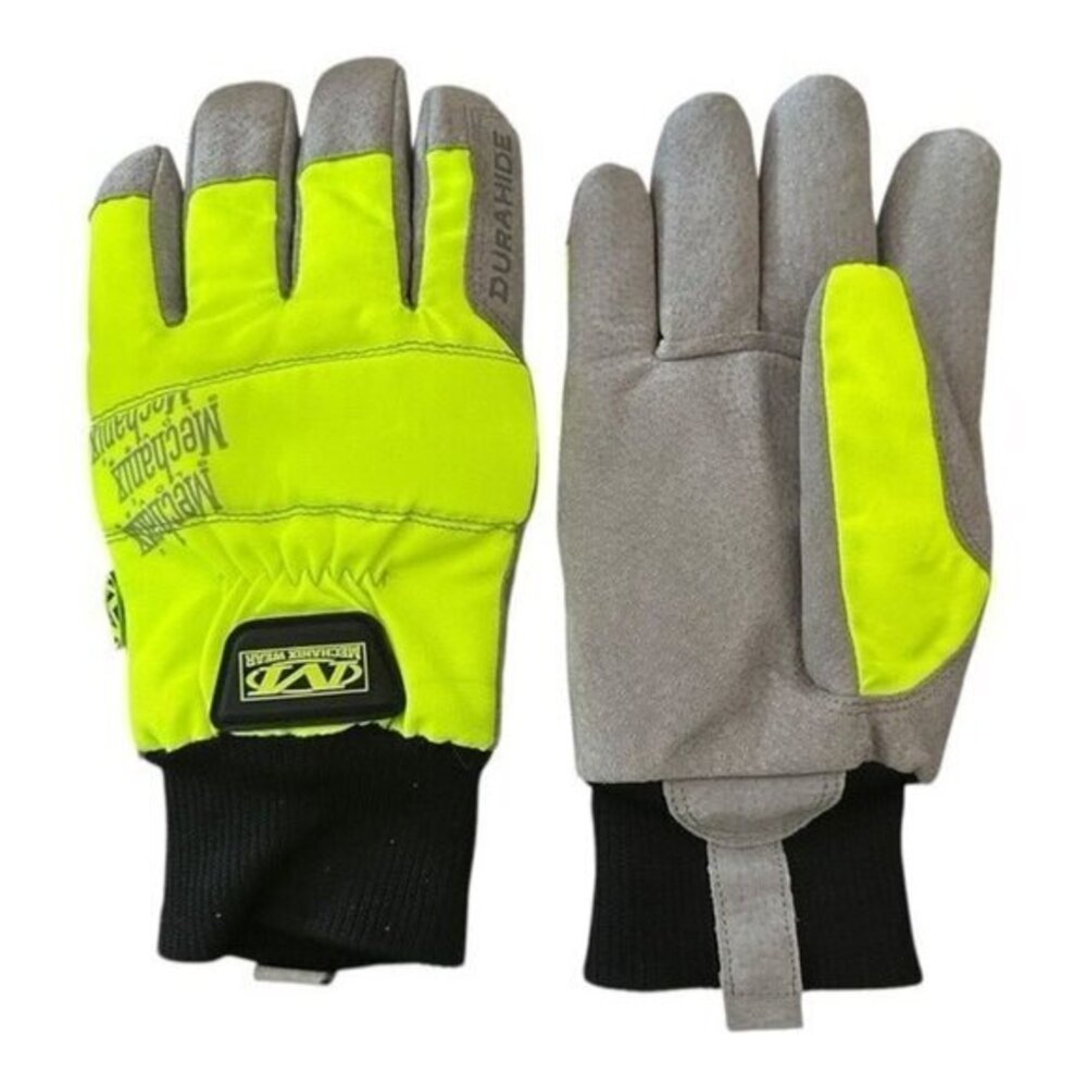 Mechanix Wear High-Visibility High-Dexterity Winter Cold Work Gloves Men‎ L NWT